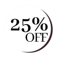 25% OFF